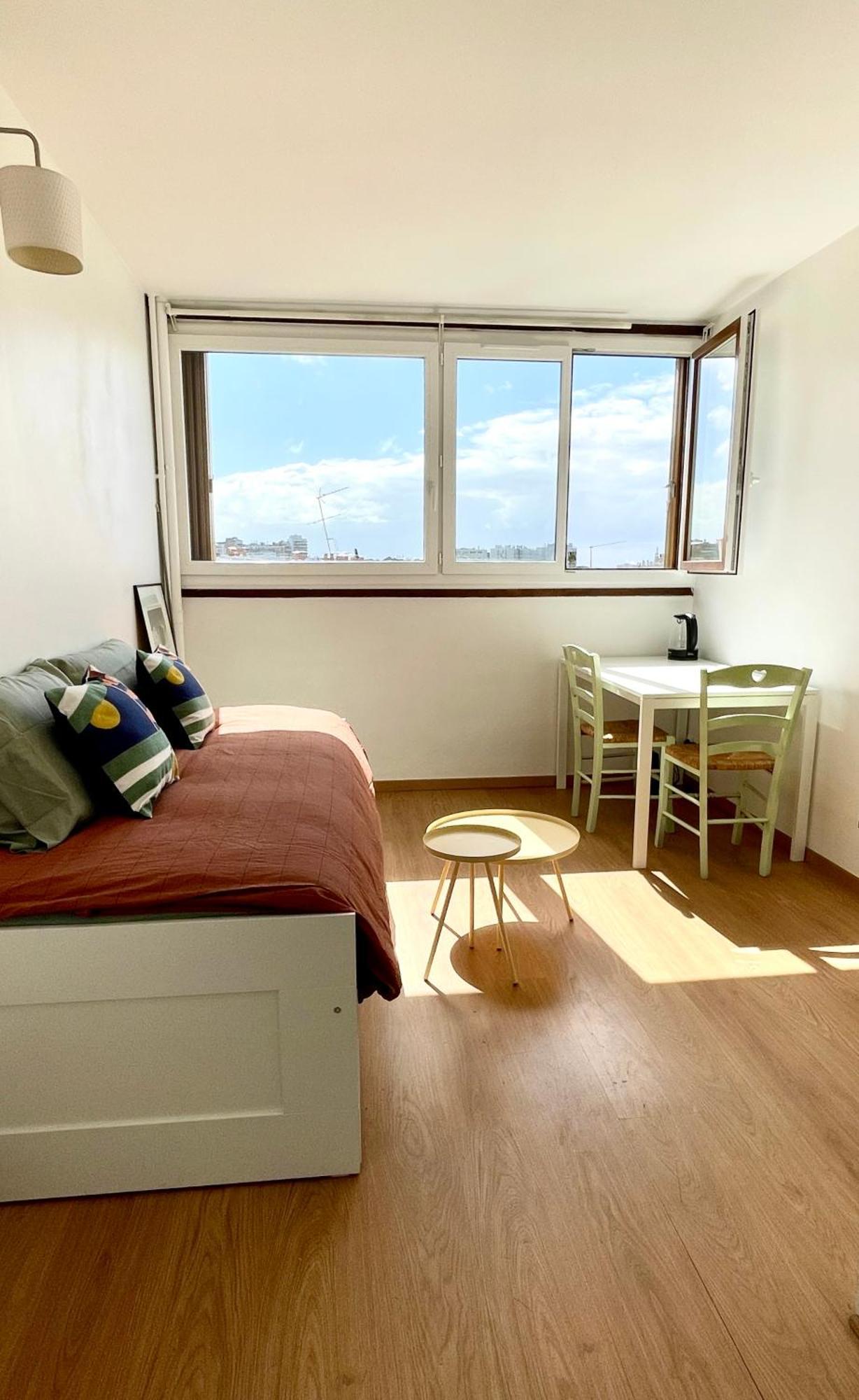 Charming Bright Sunny Studio In Belleville ปารีส ภายนอก รูปภาพ